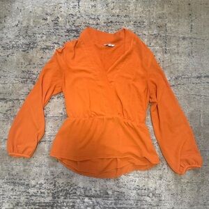 Orange Women's Top